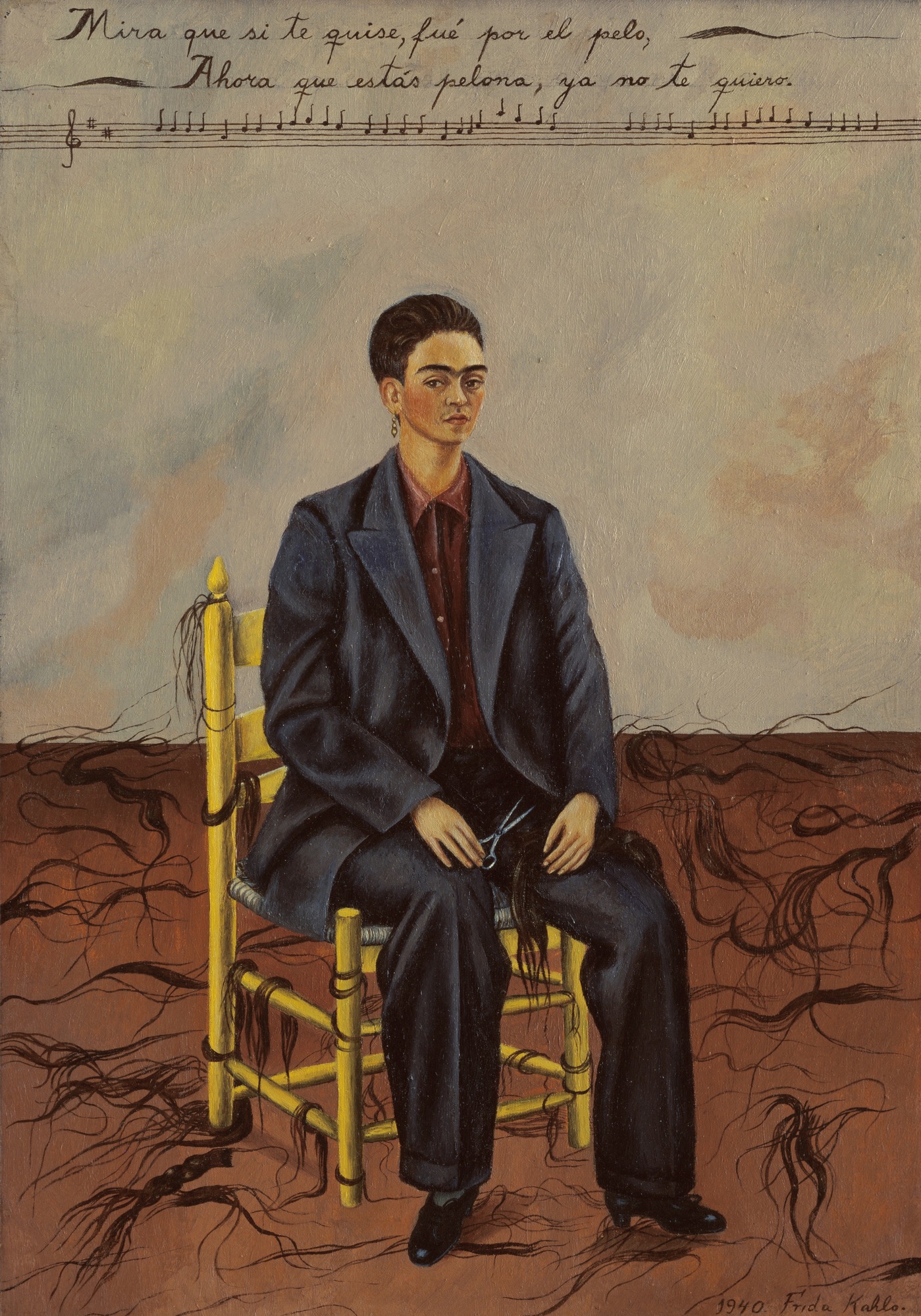 frida kahlos artwork masculine presenting woman