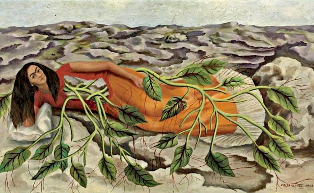 frida kahlos artwork roots